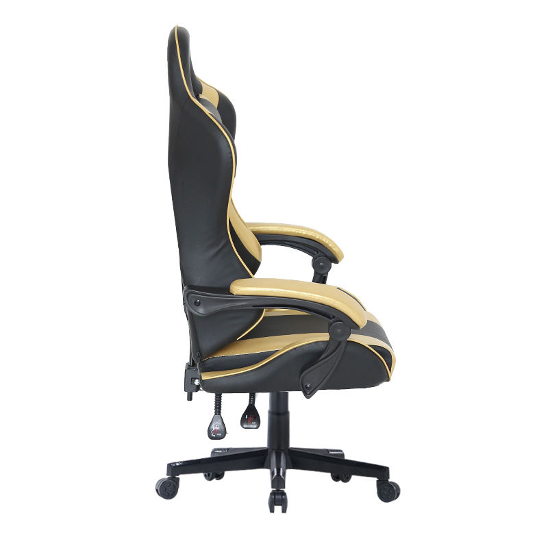Silla de juego personalizada de alta calidad, silla de juego con reposabrazos elevable y giratorio 