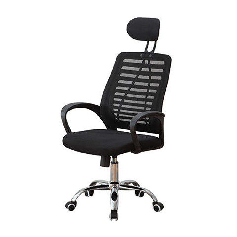 Silla de oficina con respaldo de malla ajustable, silla de oficina ergonómica 