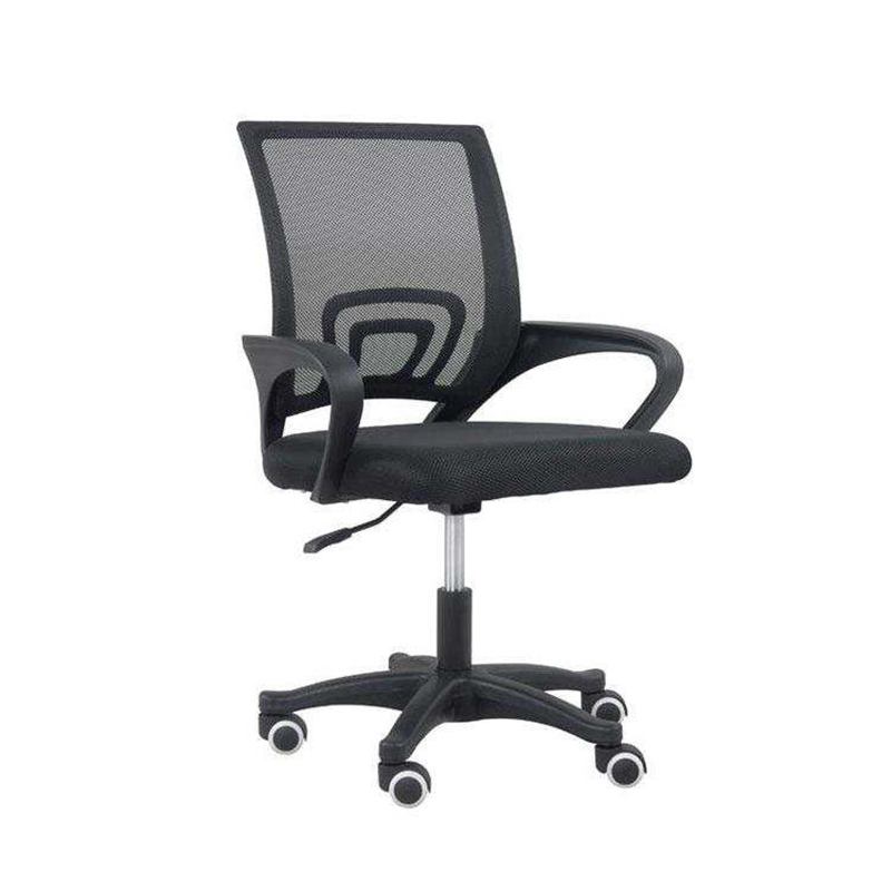 Silla barata de oficina para empleados, silla de oficina giratoria de escritorio de malla 