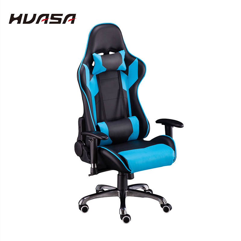 Silla de juego personalizada económica al por mayor, silla ergonómica y cómoda de cuero para juegos de ordenador 