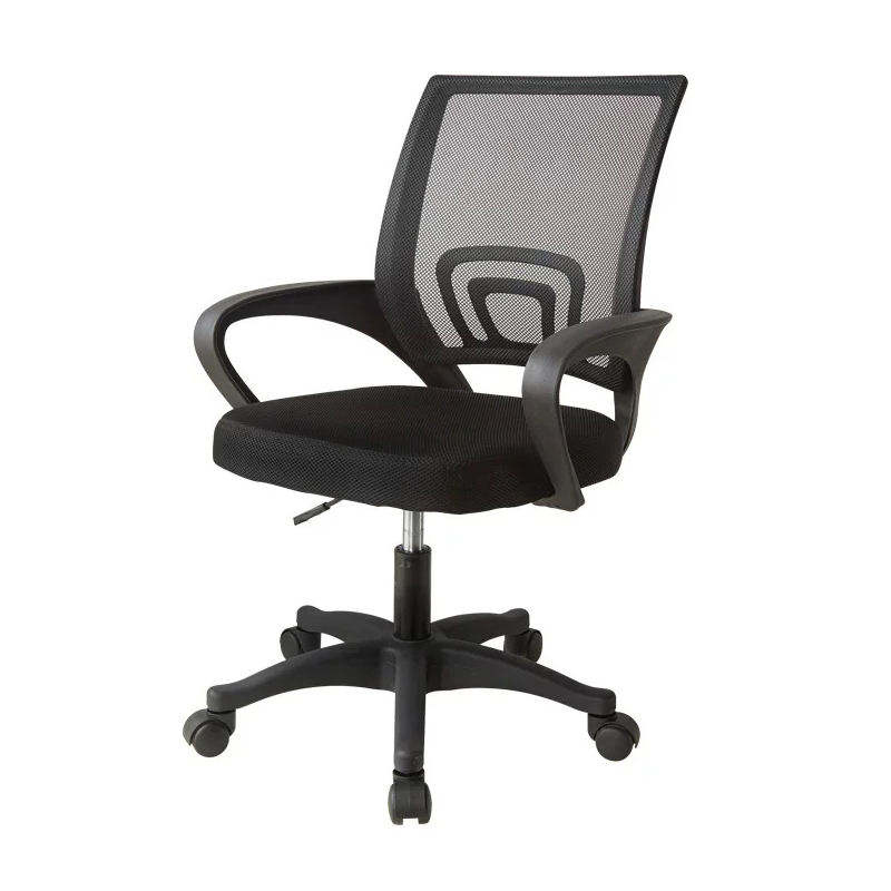 Silla barata de oficina para empleados, silla de oficina giratoria de escritorio de malla 