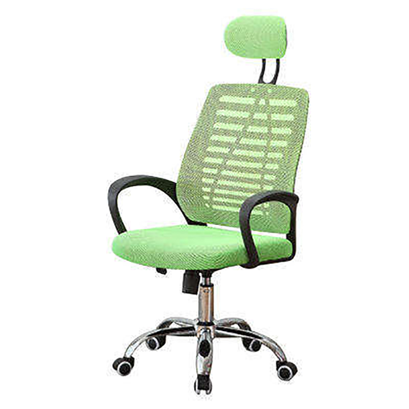 Silla de oficina con respaldo de malla ajustable, silla de oficina ergonómica 