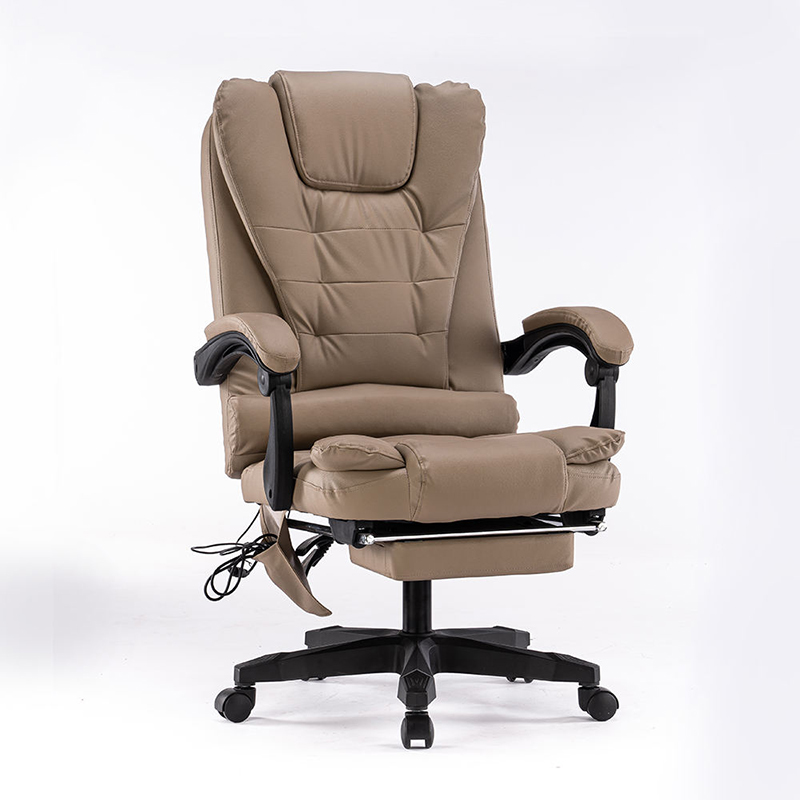 Silla de oficina multifuncional popular moderna para ordenador, silla de oficina de cuero para boss 