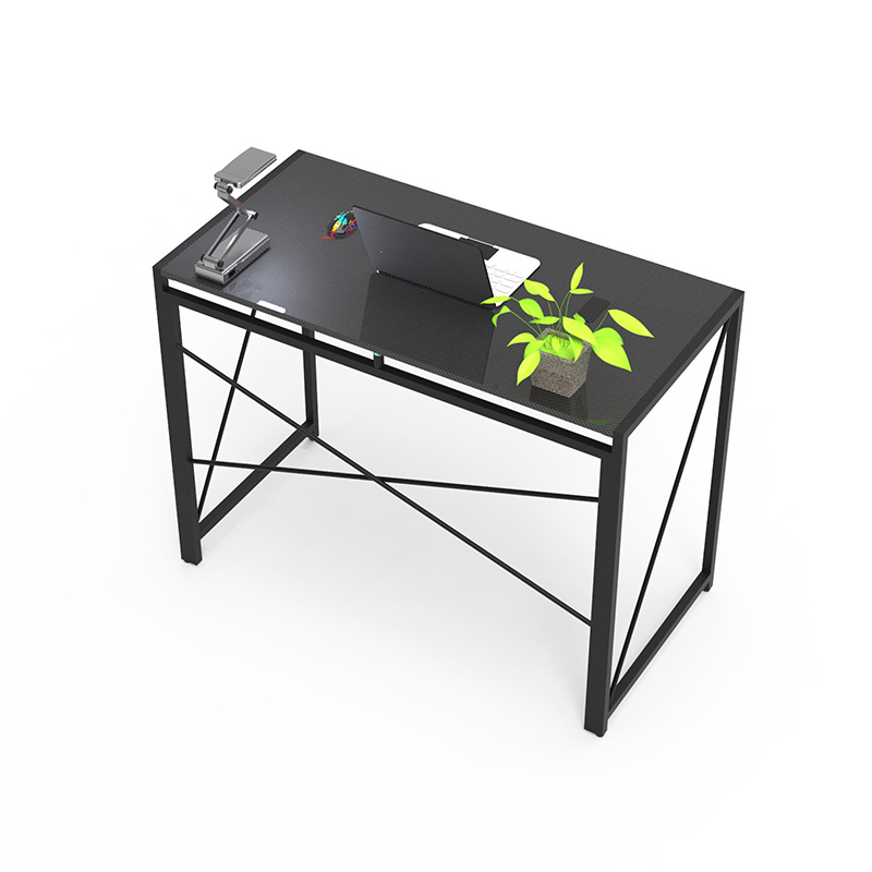 Precio de fábrica, escritorio de juego para computadora en forma de L, escritorio para juegos ajustable y ergonómico, negro para PC 