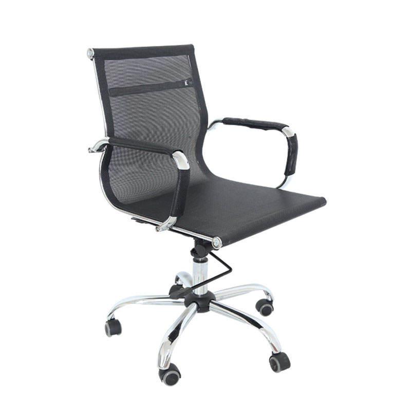 Silla de oficina ergonómica de malla giratoria de alta calidad 