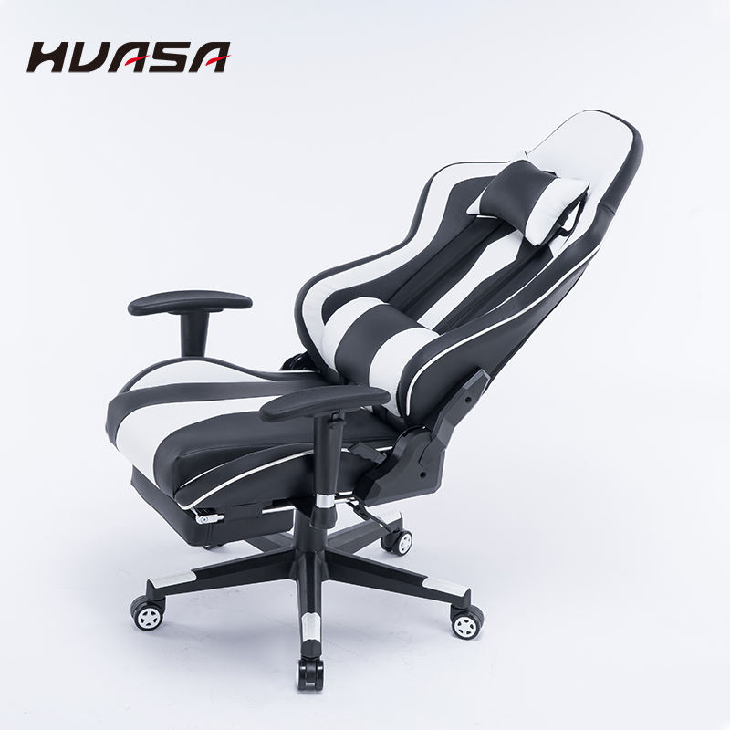 Silla de juego blanca ergonómica de nuevo diseño 