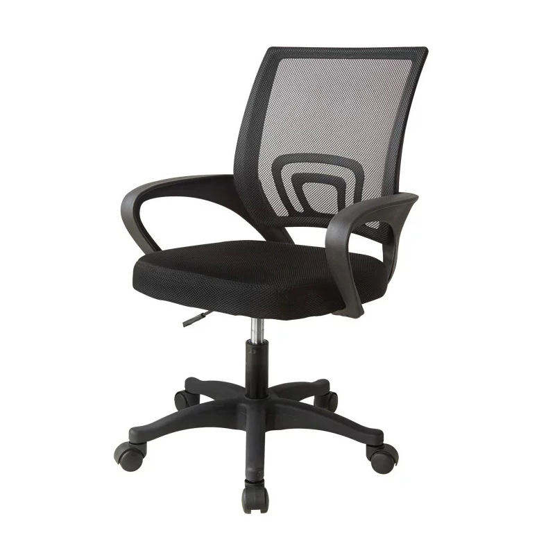 Silla de oficina ejecutiva giratoria simple de gran oferta, silla de oficina con respaldo de malla 