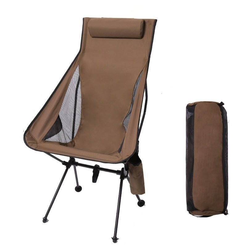 Muebles de camping, silla de camping plegable ultraligera y de alta carga 