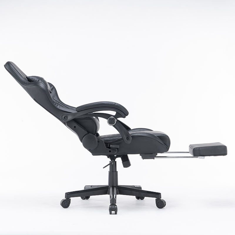 Silla de juego ergonómica, antiinclinación, directa de fábrica, de 180 grados, con reposapiés 