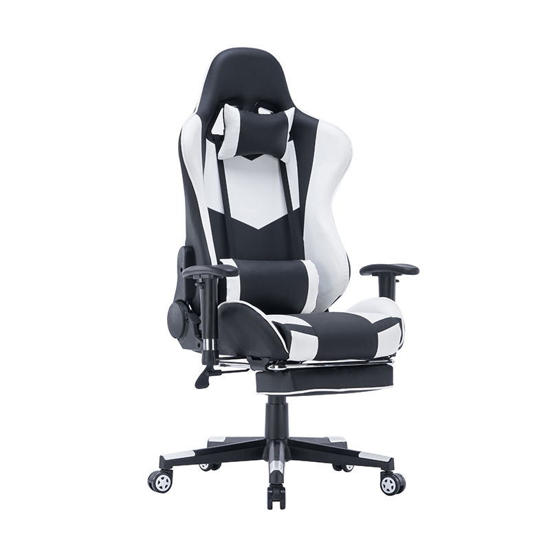 Silla de juego ergonómica con soporte para la cintura 