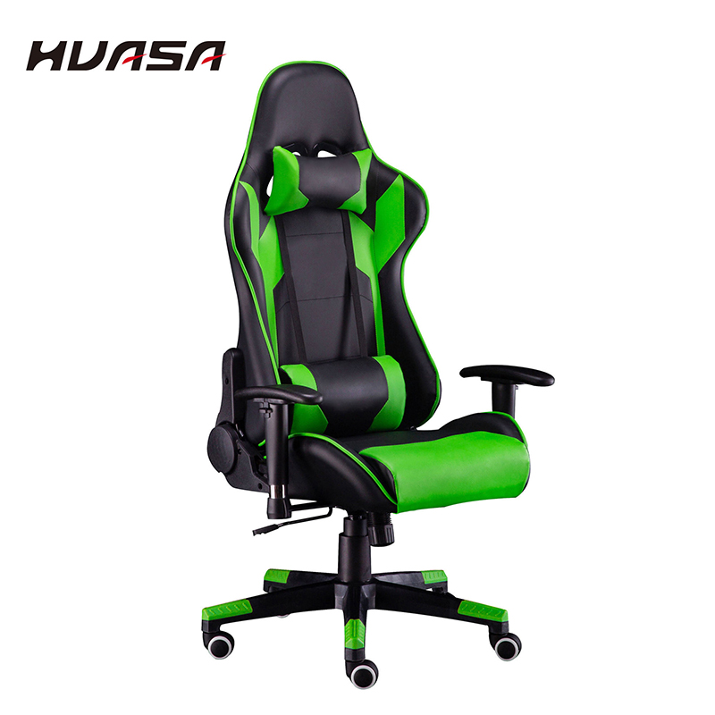 Silla de juego verde de carreca de asiento de OEM/ODM 