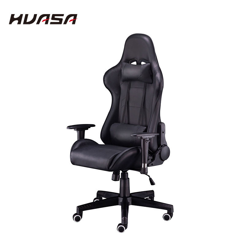 Silla de juego ergonómica, colorida, de cuero PU 