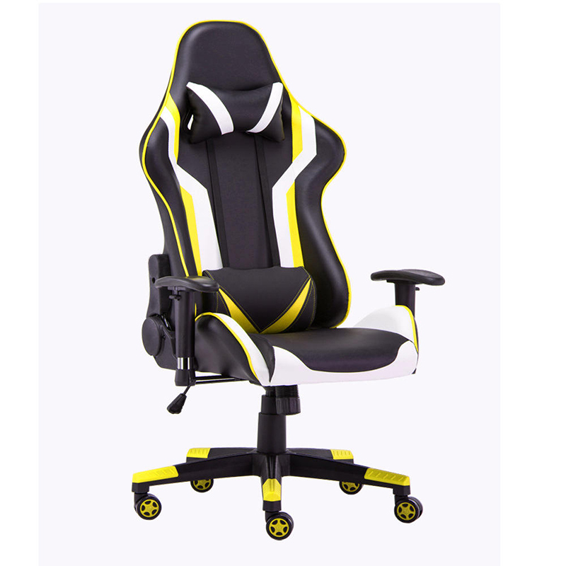 Silla ergonómica barata para juegos de carreras con respaldo alto 