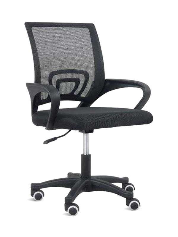 Silla de oficina ejecutiva giratoria simple de gran oferta, silla de oficina con respaldo de malla 
