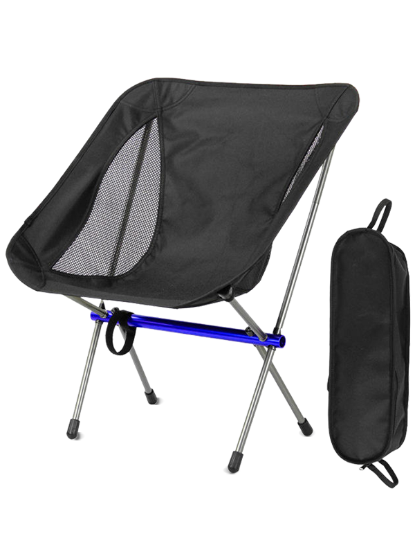 Silla de playa al aire libre, silla de camping plegable de aluminio, silla de picnic ligera y portátil 