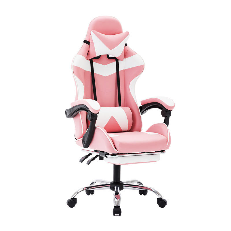 Silla de juego de ordenador barata, blanca, cómoda, giratoria del precio al por mayor de la fábrica  