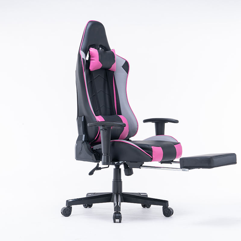 Silla de juego de ordenador ajustable púrpura moderna de la venta caliente 