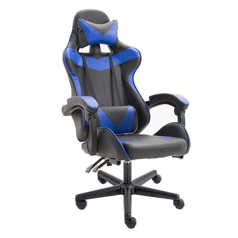 Silla de juego de computadora ergonómica, silla de juego barata giratoria de cuero de moda al por mayor 