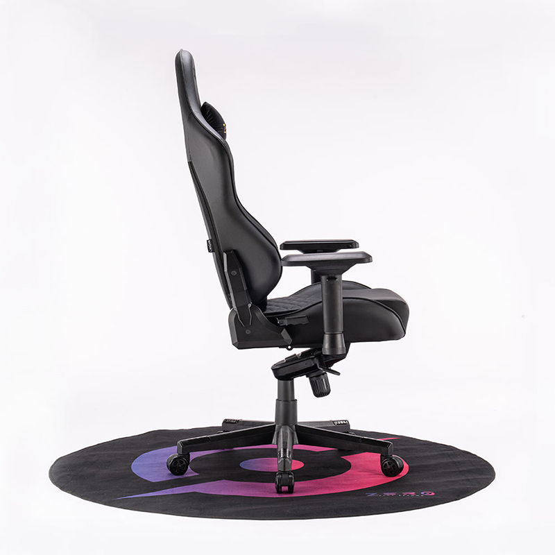 Silla de juego ergonómica y cómoda de cuero, silla de juego de ordenador ajustable 