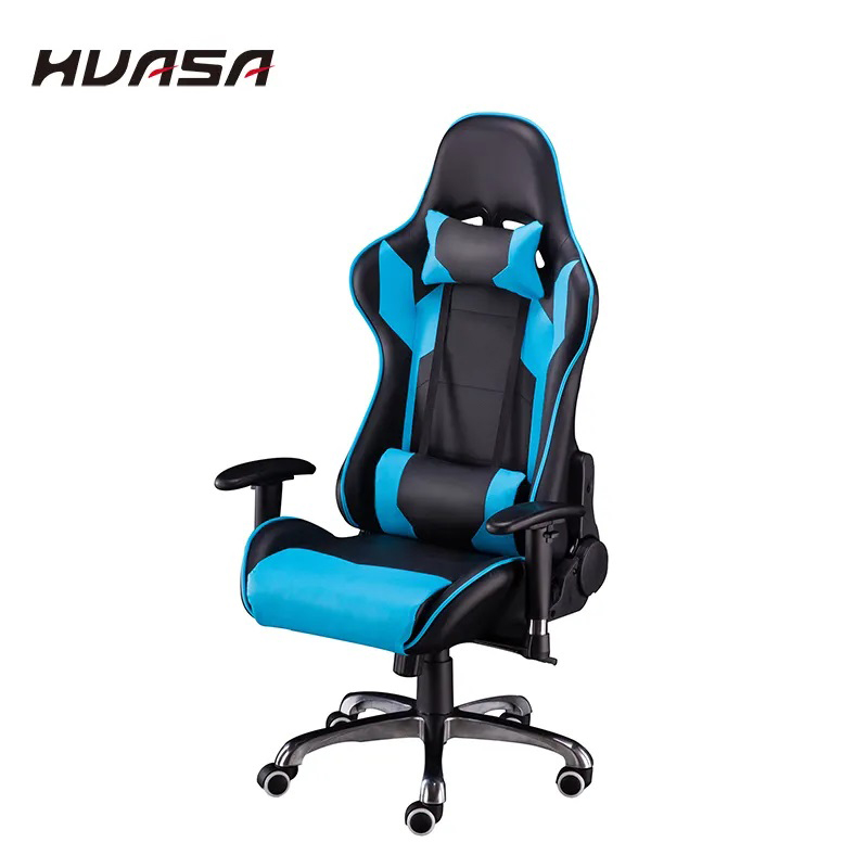 Silla de juego reclinable con luz LED 