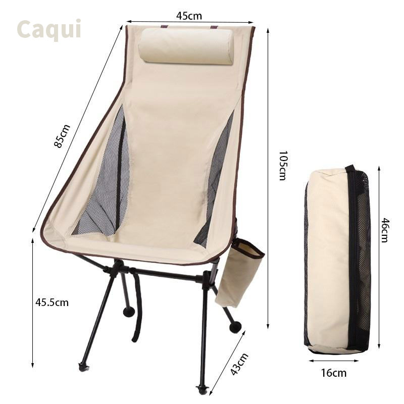 Muebles de camping, silla de camping plegable ultraligera y de alta carga 