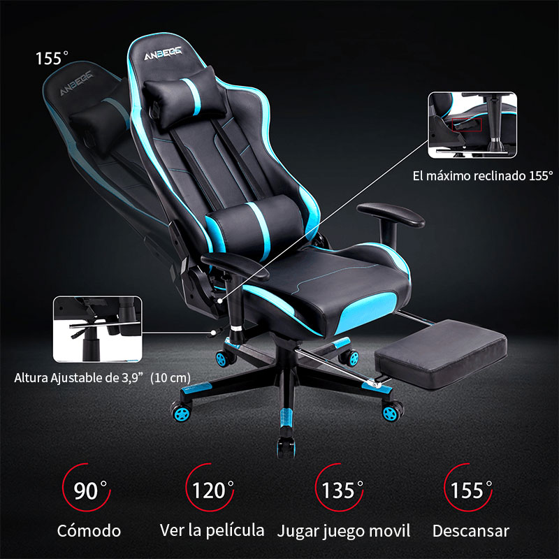 Entrega rápida, silla de juego cómoda y moderna de calidad, silla ergonómica ejecutiva para juegos de oficina, silla de carreras 